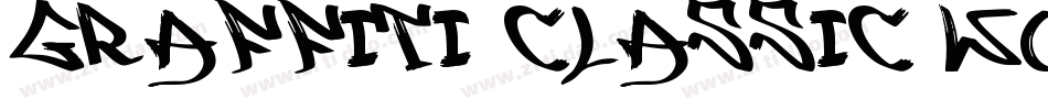 Graffiti Classic W01字体转换